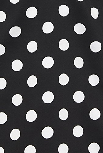Collectif DOLORES Polka Dots Punkte 50s Gypsy Vintage Bluse SHIRT Rockabilly - 4