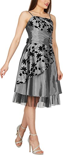 Black Butterfly ‚Sia‘ Satin Essence Abschlussballkleid - 4