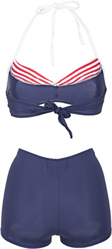 Küstenluder CANDIE 50s Sailor Striped Vintage Nautical Pin Up BIKINI Set Rockab - 5