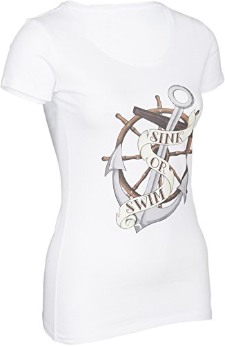 Küstenluder SINK OR SWIM Sailor Anchor ANKER Nautical SHIRT Rockabilly - 3