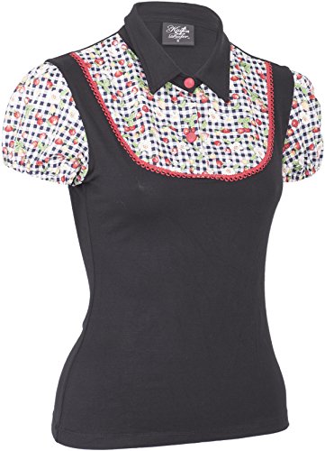 Küstenluder CALLIE Strawberry SCOT 50s Pin Up Blusen SHIRT Rockabilly - 3