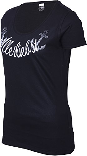 Küstenluder ALLERLIEBST Anker Sailor T-Shirt Rockabilly - 5