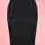 50s Ashcott Pencil Skirt in Black